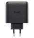 MOBILE CHARGER WALL MAXO 65W/4-PORT GAN BLACK 26067 TRUST