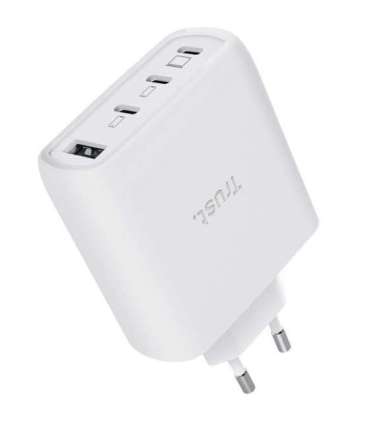 MOBILE CHARGER WALL MAXO 65W/4-PORT GAN WHITE 26068 TRUST