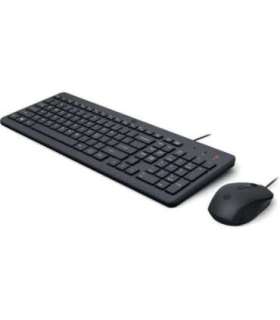HP 150 USB Wired Mouse Keyboard Combo - Black - US ENG