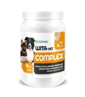 EUROWET Wita-Vet Complex - supplements for dogs - 80 tablets