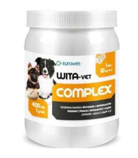 EUROWET Wita-Vet Complex - supplements for dogs - 400 tablets