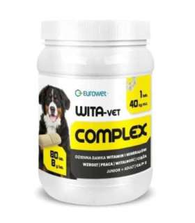 EUROWET Wita-Vet Complex 8g - supplements for dogs - 80 tablets