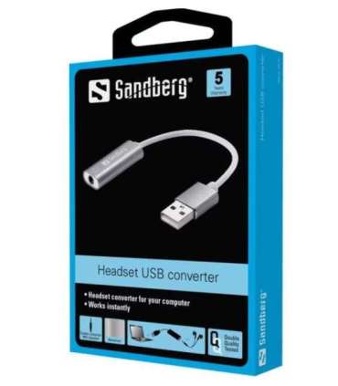Sandberg 134-13 Headset USB Converter