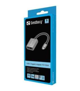 Sandberg 136-60 USB-C Gigabit Adapter PD100W