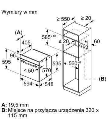 Piekarnik BOSCH HBA334EB4