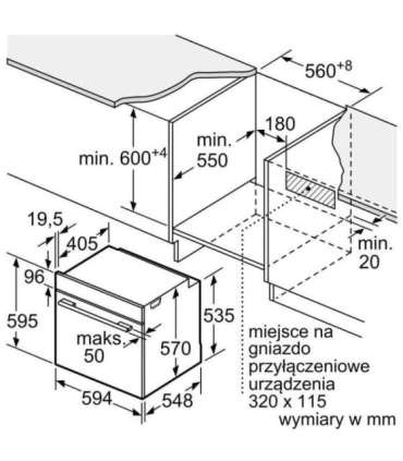 Piekarnik BOSCH HBA334EB4