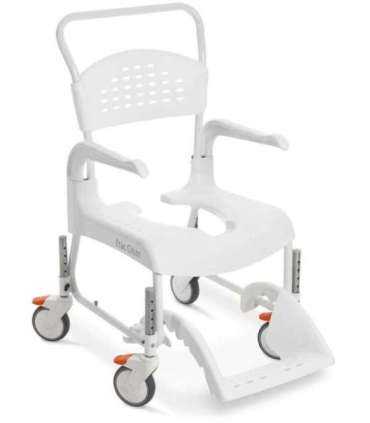 ETAC Clean 55 cm / 2 brakes Wheelchair with toilet function White