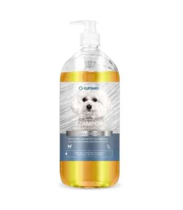 Eurowet Szampon Biała sierść dla psa 1l