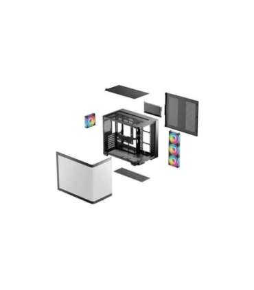 Deepcool Case CG530U 4F Black Midi Tower