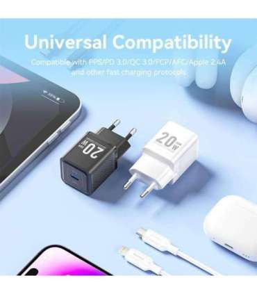 MOBILE CHARGER WALL USB-C/20W TZ-FEPW0-EU-02 VENTION