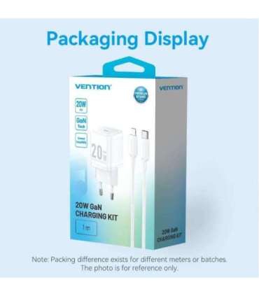 MOBILE CHARGER WALL USB-C/20W TZ-FEPW0-EU-02 VENTION