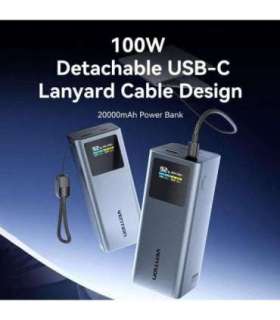 POWER BANK USB 20000MAH 100W/FKCH0 VENTION