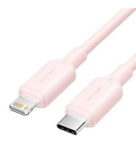CABLE USB-C TO LIGHTNING/1M PINK LAKPF VENTION
