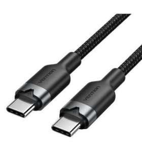 CABLE USB-C TO USB-C/1M BLACK TRDBF VENTION