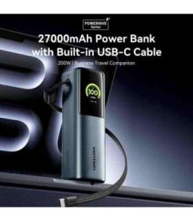 POWER BANK USB 27000MAH 200W/FKGH0 VENTION