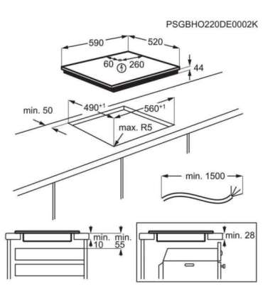 Hob ELECTROLUX EIS67483