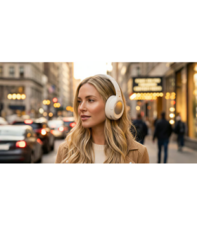 Muse M-295 Wireless headphones ANC, Whte Muse