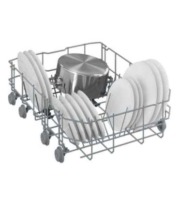 BEKO Free standing Dishwasher DVS05024S, Energy class E (old A++), 45 cm, 5 programs, Silver