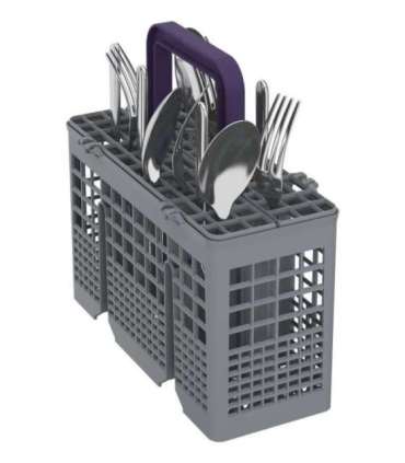 BEKO Free standing Dishwasher DVS05024S, Energy class E (old A++), 45 cm, 5 programs, Silver