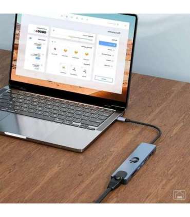 Hawk HW-HUB801 8in1 Adapter USB-C