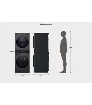 Washer-Dryer LG WT1210BBF