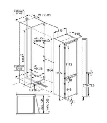 Fridge AEG TCTCS191ES