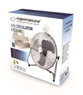 Circulation fan 18'' ESPERANZA EHF006 CYCLONE Chrome