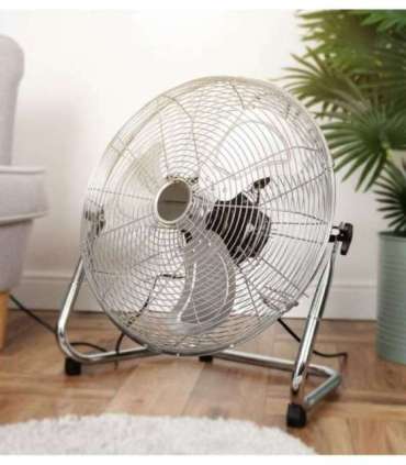 Circulation fan 18'' ESPERANZA EHF006 CYCLONE Chrome