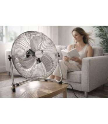 Circulation fan 18'' ESPERANZA EHF006 CYCLONE Chrome