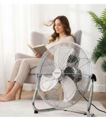 Circulation fan 18'' ESPERANZA EHF006 CYCLONE Chrome