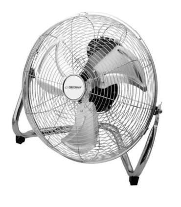 Circulation fan 18'' ESPERANZA EHF006 CYCLONE Chrome