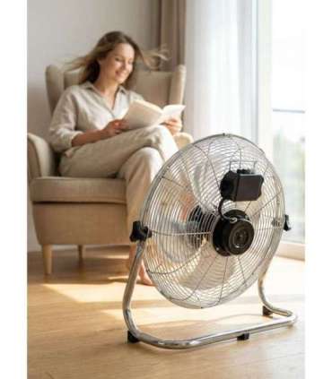 Esperanza EHF005 Scirocco Circulating Fan 12'', chrom