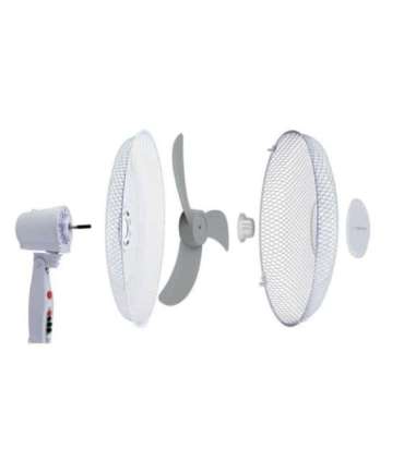 Esperanza EHF002WE, 16 '' standing fan, White and Gray