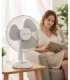 Esperanza EHF003WE, 12'' desk fan, White and Gray
