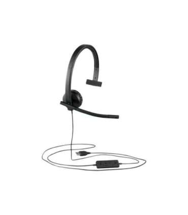 Logitech for business Headset H570e Teams Version Mono USB-C USBC (981-001427) (981001427)