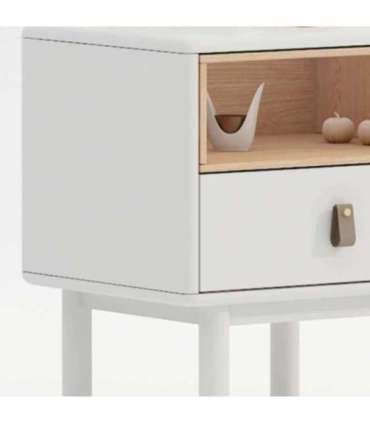 Öökapp IRIS 48x40xH55cm, valge