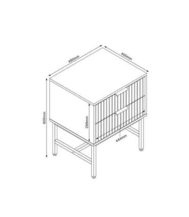 Abilaud / öökapp HELVE 48x40xH60cm