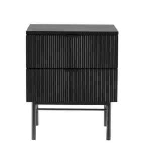 Öökapp SEQUENCE 2-sahtliga 45x40xH55cm, must