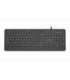 GEMBIRD SLIM WIRED MULTIMEDIA KEYBOARD BLACK, US