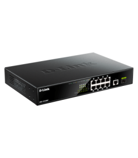 D-Link 10 Gigabit port Switch with PoE DGS-1010MP Unmanaged Desktop / Rackmount Gigabit Ethernet (copper)