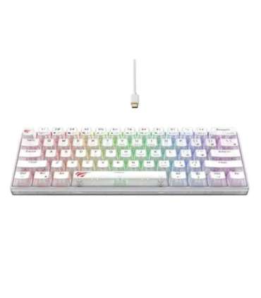 Havit KB903L - gaming keyboard (transparent white)