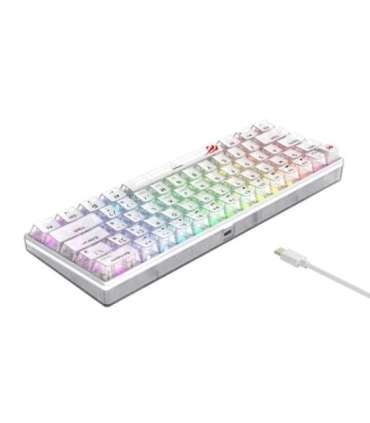 Havit KB903L - gaming keyboard (transparent white)
