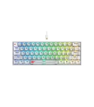 Havit KB903L - gaming keyboard (transparent white)