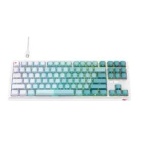 Havit KB901L - gaming keyboard (white and green)