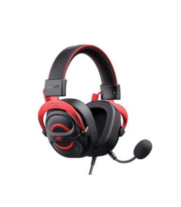 Havit H2002E Pro Headset Wired Head-band Gaming Black, Red