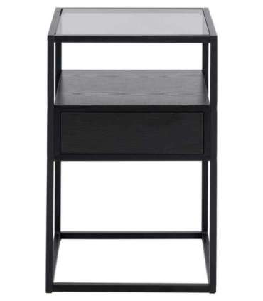 Öökapp RANDOLF 40x35xH60cm, must