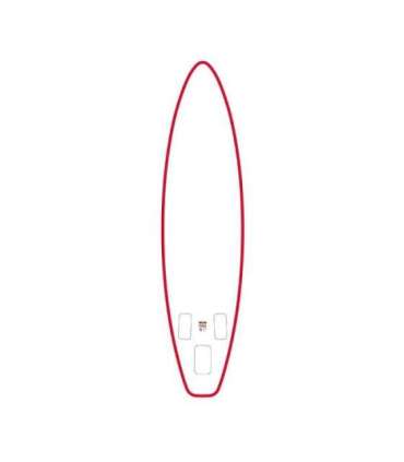 FunWater SUP paddleboard SUPFW69C 3,35m (red-white)