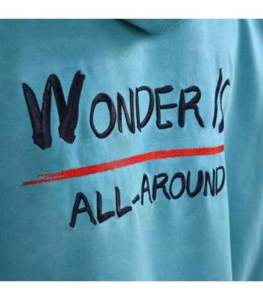 Poncho Aqua Marina Micro-fabric Change