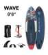 SUP доска Aqua Marina WAVE 265x75x10 см BT-22WA