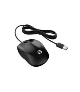 HP 1000 USB Wired Mouse - Black